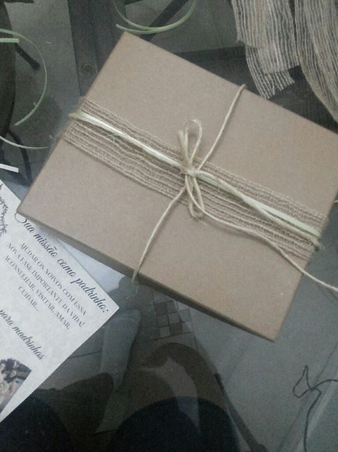 Diy de caixa para madrinha/padrinho - 3