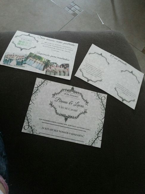 Diy de caixa para madrinha/padrinho - 2