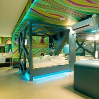 Quartos diferenciados, com designer diferente