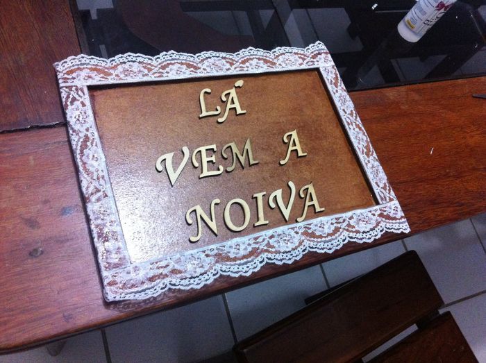 lá vem a noiva