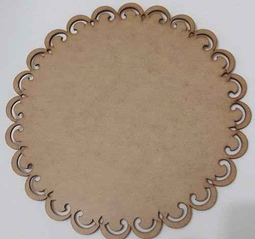Sousplat em MDF 