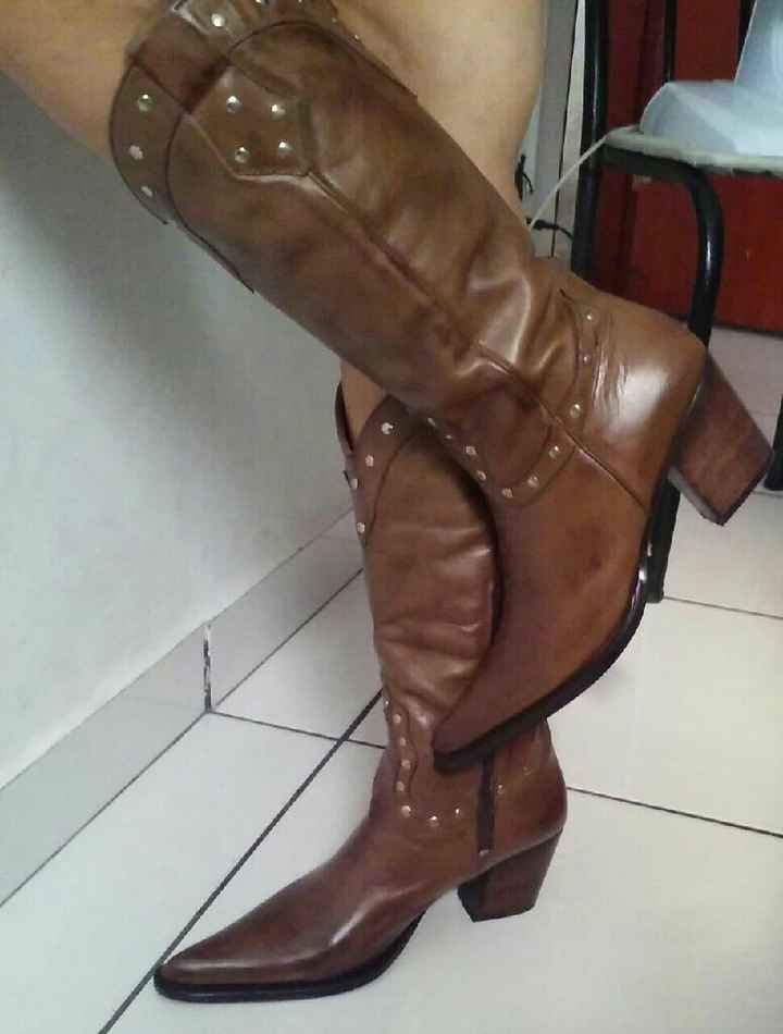 Vai ter noiva de bota sim!! - 2