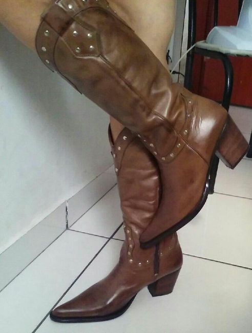 Vai ter noiva de bota sim!! - 2