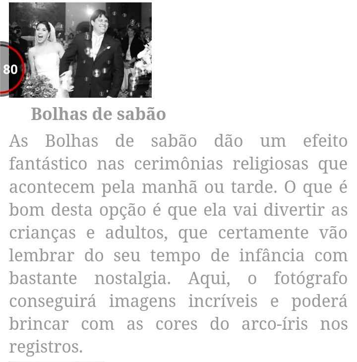 Outras coisas que podem substituir a chuva de arroz. - 3