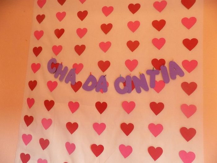 Cortina de corações