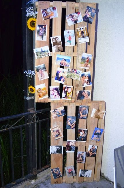 mural de fotos