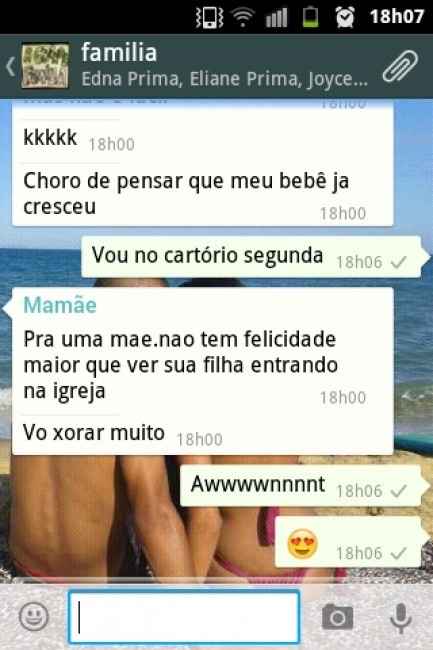 mensagem mamãe