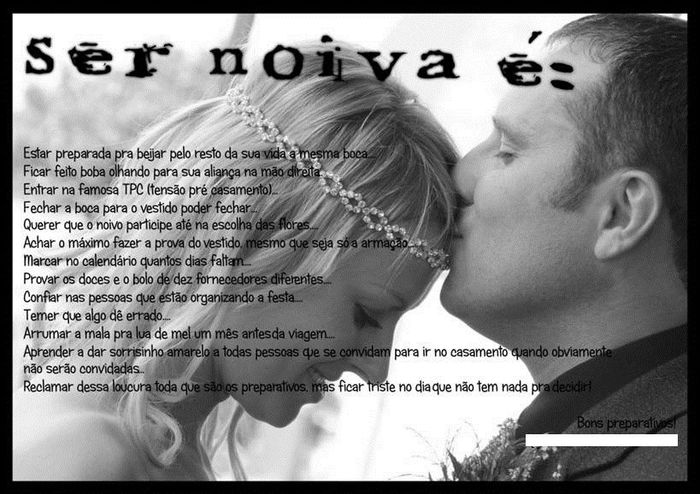 ser noiva 