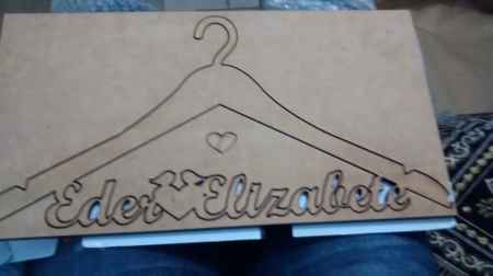 Apaixonada , ficou lindo meu cabide - 1