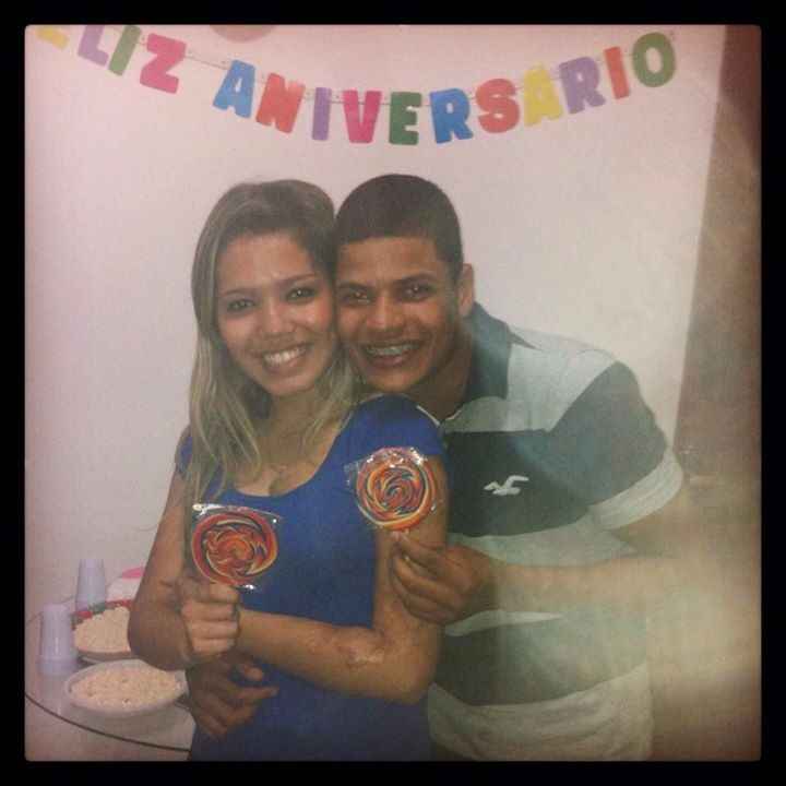 Antes! Nossa Primeura Foto Juntos 