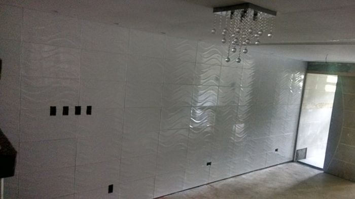 sala de jantar e tv integrado 