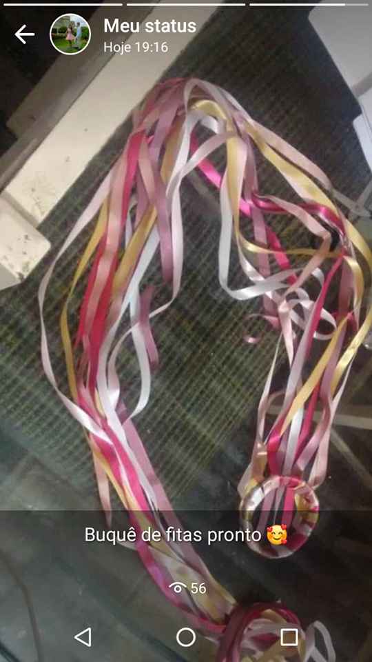 argola de fitas 
