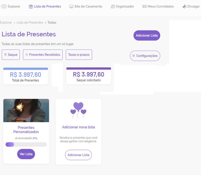 Meu site foi esse