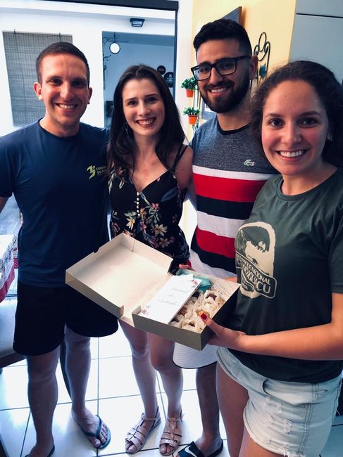 Caixa presente para padrinhos 15