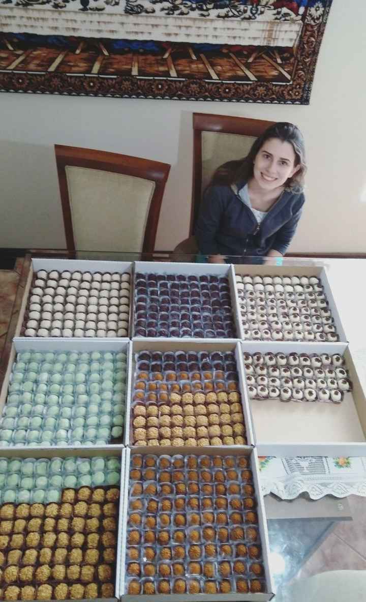Nossa primeira encomenda para casamento