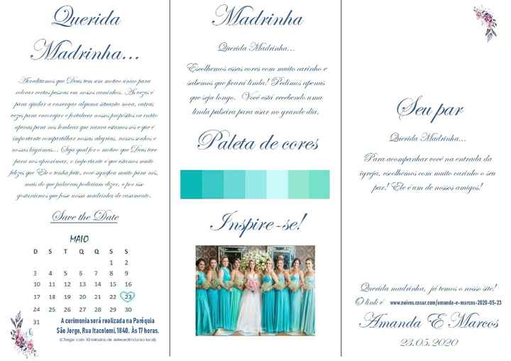 Manual das Madrinhas