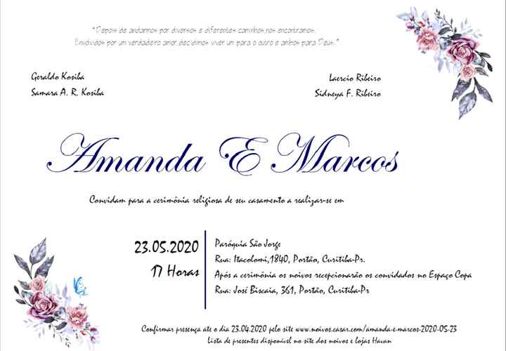 Nosso convite