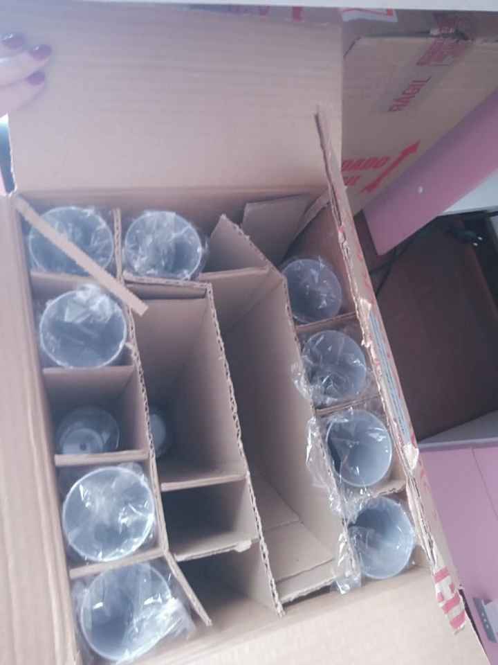 Veio na caixa assim - Essa não estava cheia