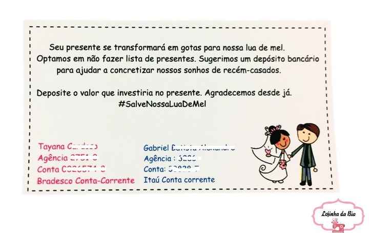 Presente de Casamento - Listas de presentes - 1