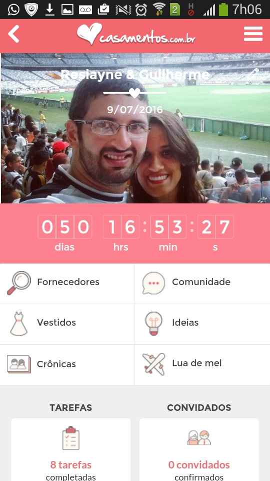Contando os dias e minutos - 1