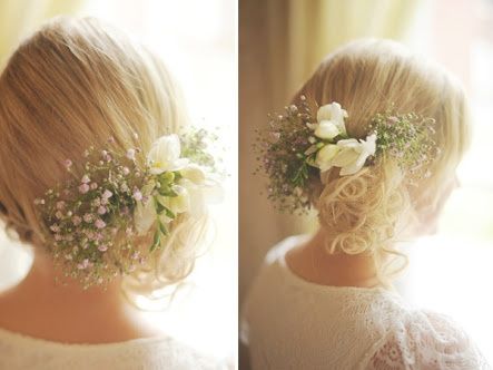 Penteado para o dia do casamento. - 1