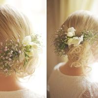 Penteado para o dia do casamento. - 1