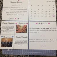 Diy convite dos padrinhos, pajem e daminha - 3