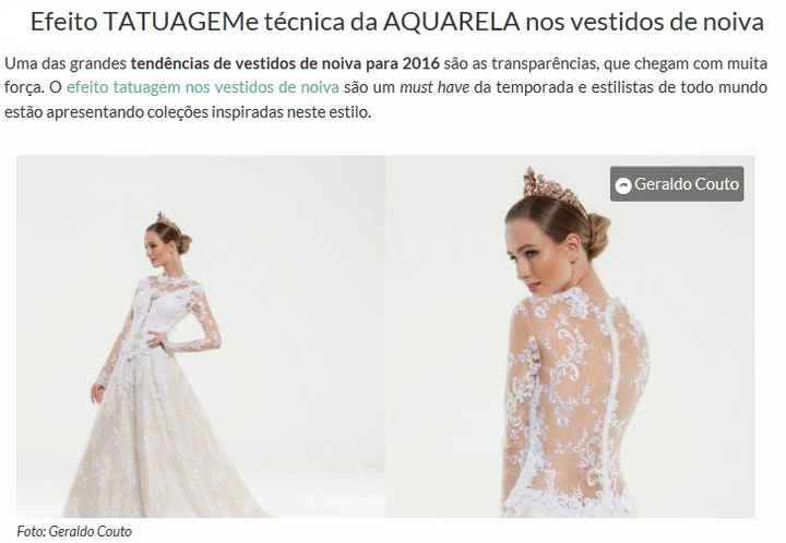 Casamento tendências 2016