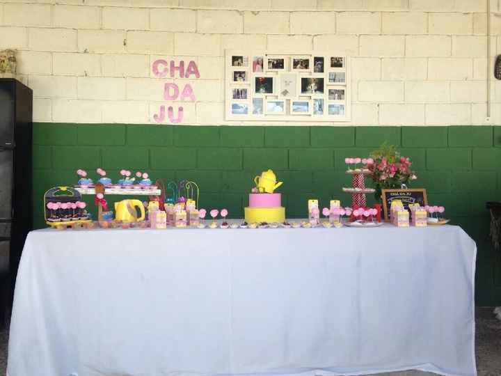 Desastre de chá de cozinha - 2