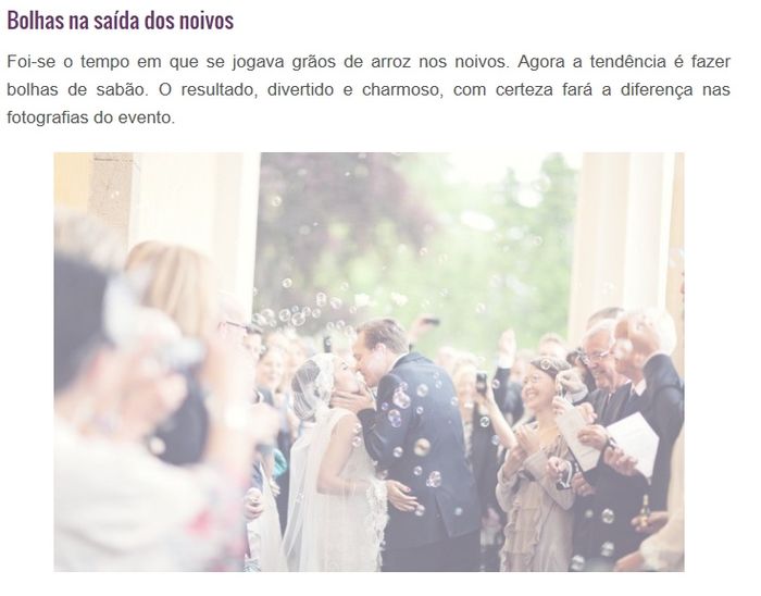 Casamento tendências 2016