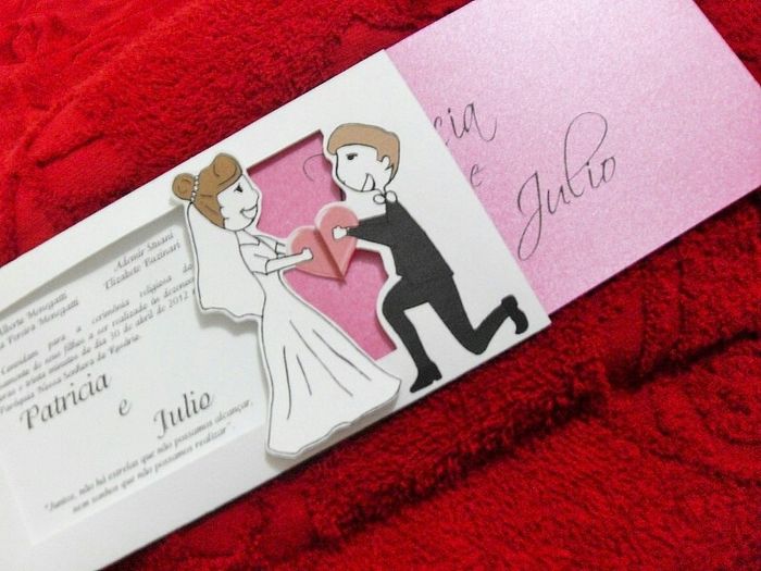 Meu convite de casamento - 1