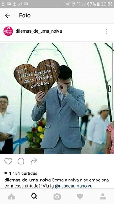 Qual é a foto do casamento que mais lhe chama a atenção? - 1