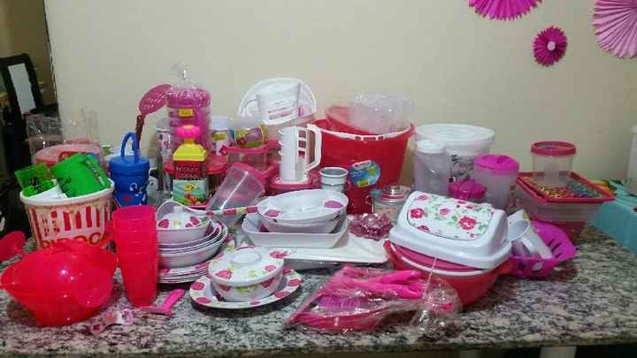 Meu chá de cozinha todo diy rosa. vem ver... - 8