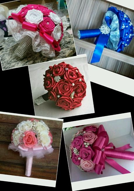 Buquê de flores ou de broches? - 1