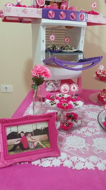 Meu chá de cozinha todo diy rosa. vem ver... - 14