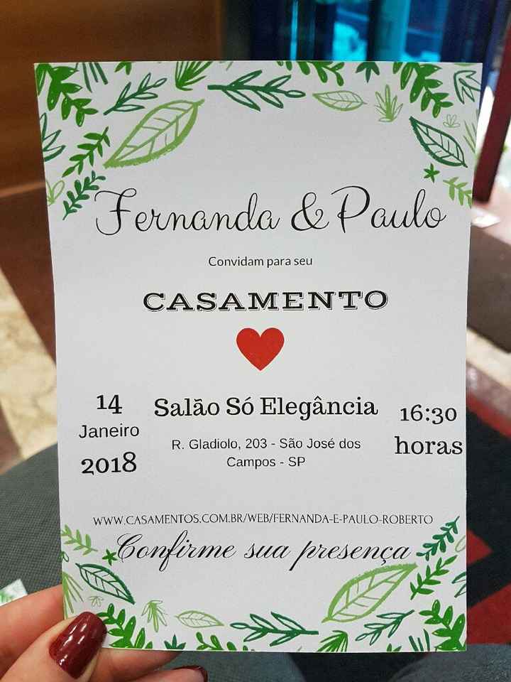 Olha quem está ficando pronto... convite! #vemver - 3