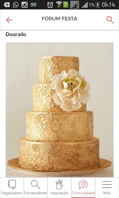 Decoração branco e dourado... oq vcs acham? - 1