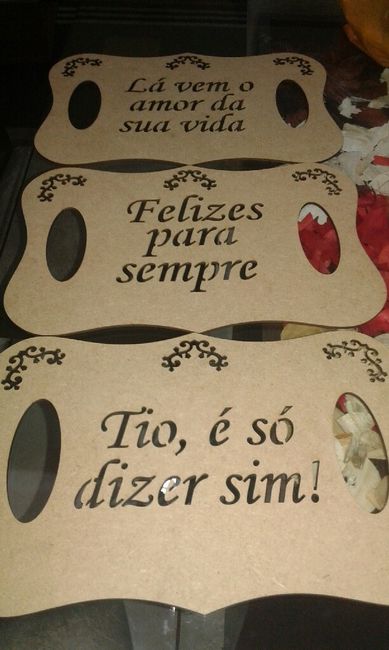 Minhas plaquinhas chegaaaaramm - 1