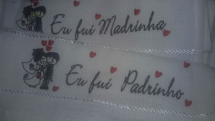 Lembranças  para padrinhos e madrinhas cabide do meu amor. - 3