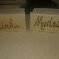 Lembranças  para padrinhos e madrinhas cabide do meu amor. - 1