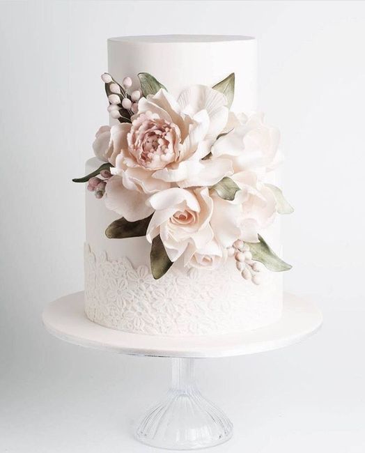 Quantos andares terá o bolo de casamento? 🍰 3