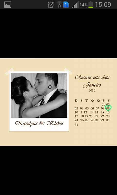 Meu save the date - 1