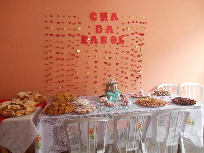 Mesa chá de panela visão ampla