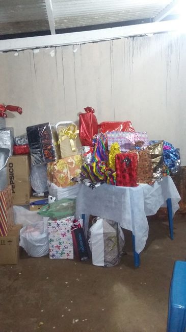 Presentes foram muitos