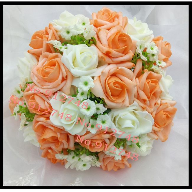 flores laranja