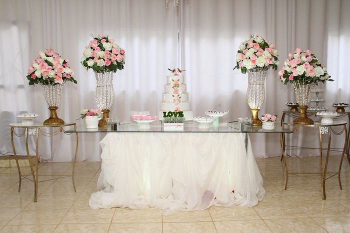 mesa do bolo