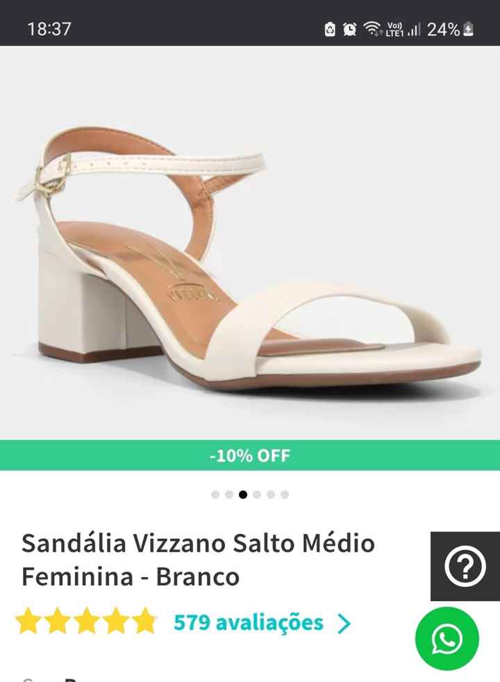 Sandalia Noiva - 1