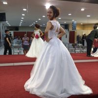 Provando o vestido