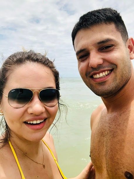 Férias ao lado dele