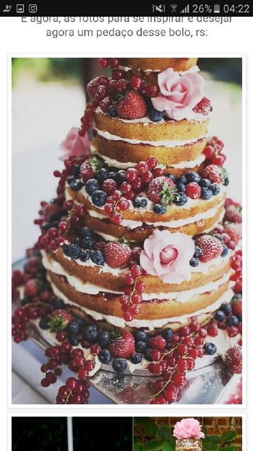 Bolos de casamento - 1